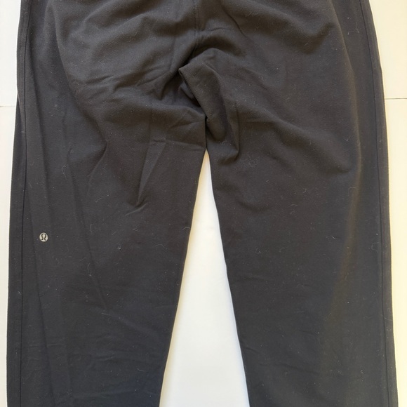 Lululemon Men's Kung Fu Pants Regular Black Joggers Sweatpants Luon Pull On Sz M - Picture 12 of 13